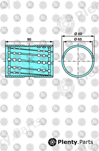 Genuine BPW part 03.112.76.08.0 (0311276080) Replacement part