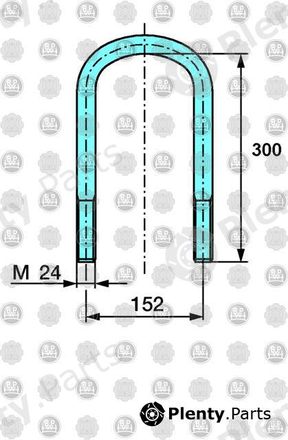 Genuine BPW part 03.138.41.13.4 (0313841134) Replacement part