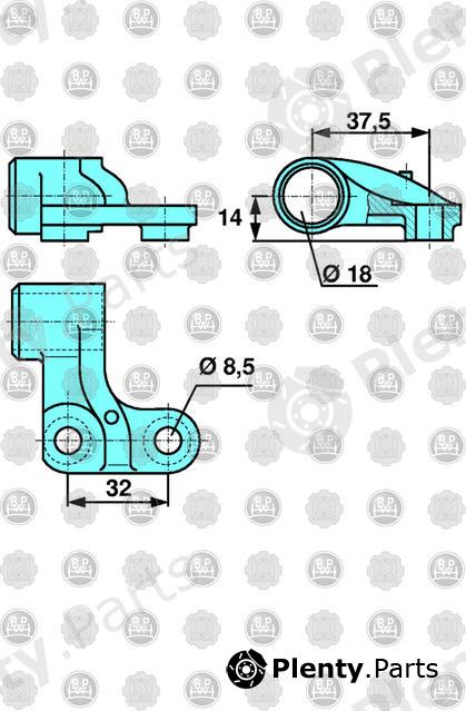 Genuine BPW part 03.189.07.58.0 (0318907580) Replacement part