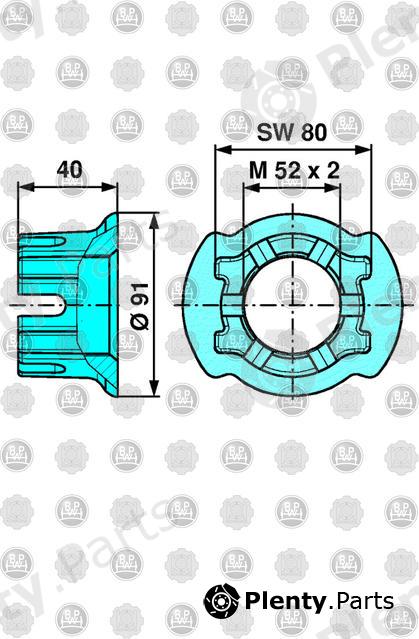 Genuine BPW part 03.262.17.12.0 (0326217120) Replacement part