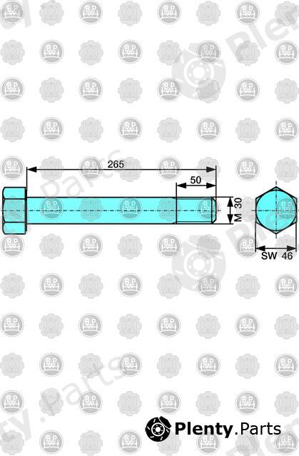 Genuine BPW part 03.340.15.37.0 (0334015370) Replacement part