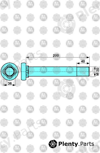Genuine BPW part 03.341.05.03.0 (0334105030) Replacement part