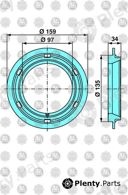 Genuine BPW part 03.370.07.62.0 (0337007620) Replacement part