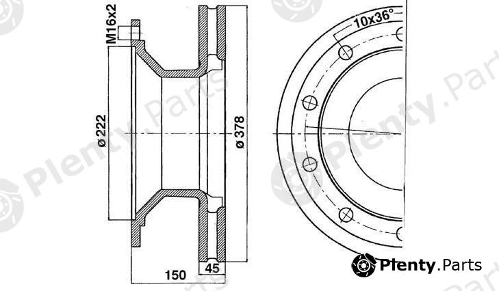  ERREVI part 713476 Replacement part