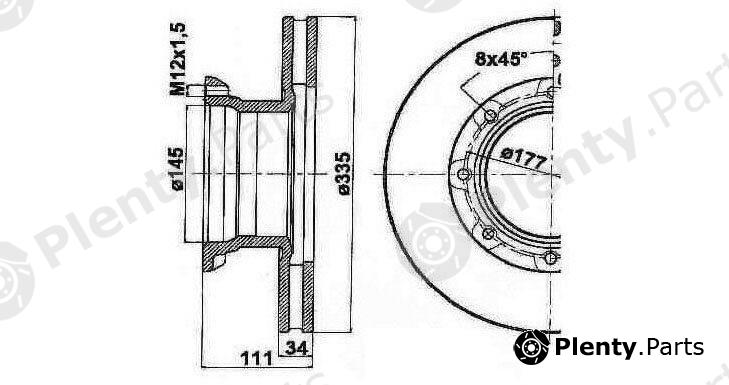  ERREVI part 713665 Replacement part