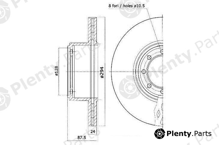  ERREVI part 713702 Replacement part