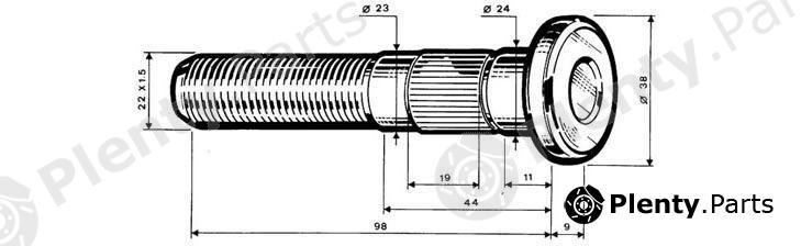  ERREVI part 729018 Replacement part