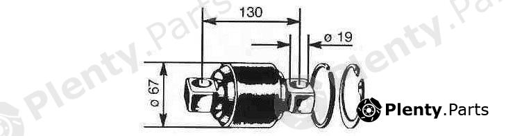  ERREVI part 730208 Replacement part