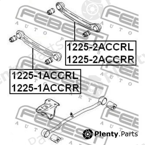  FEBEST part 1225-1ACCRR (12251ACCRR) Track Control Arm