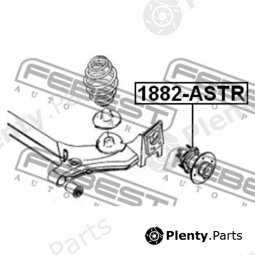  FEBEST part 1882-ASTR (1882ASTR) Wheel Hub