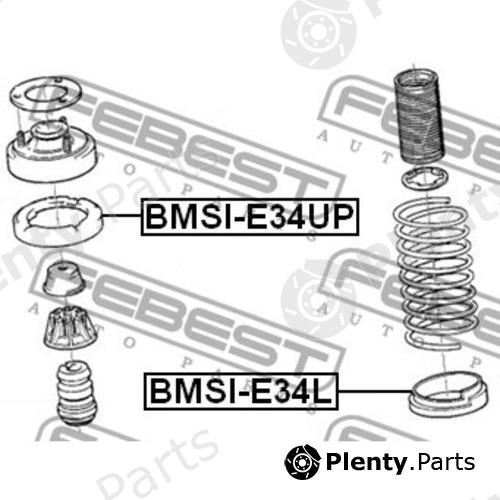  FEBEST part BMSI-E34L (BMSIE34L) Spring Cap