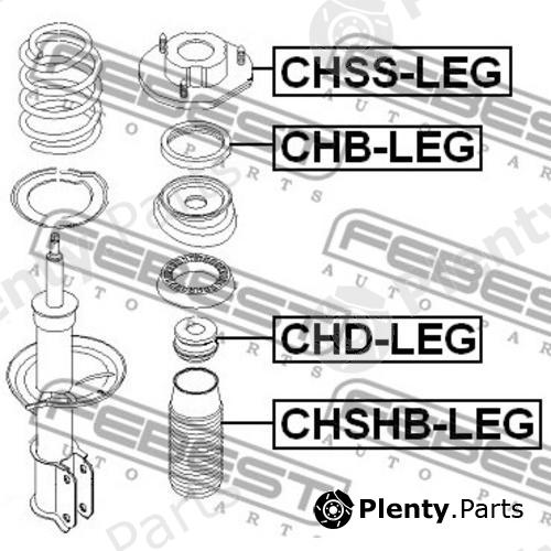  FEBEST part CHSSLEG Replacement part
