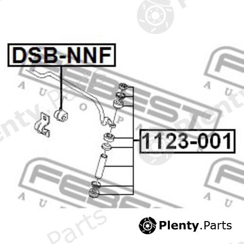  FEBEST part DSB-NNF (DSBNNF) Stabiliser Mounting