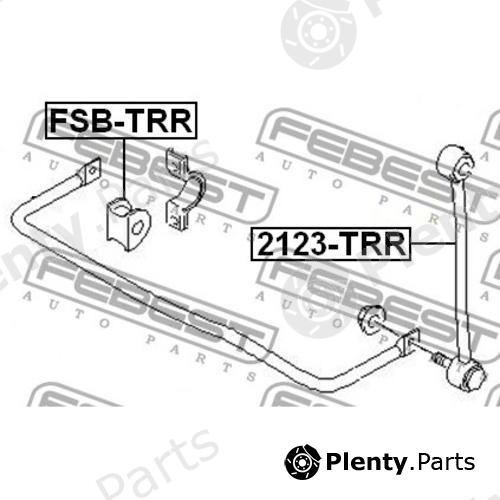  FEBEST part FSB-TRR (FSBTRR) Stabiliser Mounting