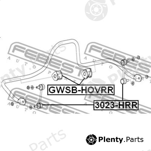  FEBEST part GWSB-HOVRR (GWSBHOVRR) Replacement part