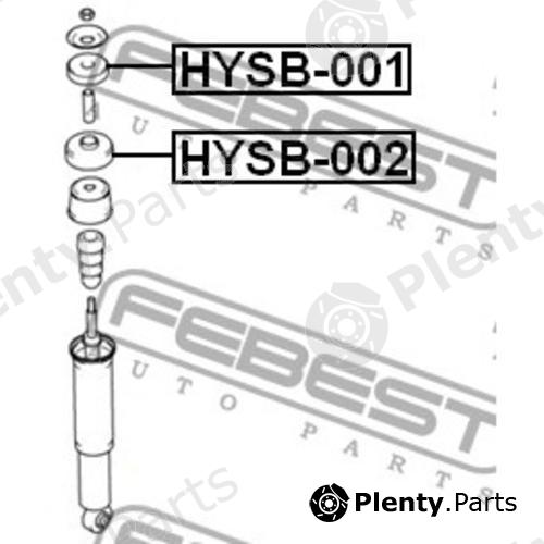  FEBEST part HYSB-001 (HYSB001) Replacement part