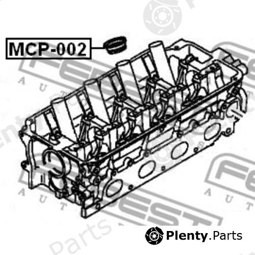  FEBEST part MCP002 Sealing Ring, spark plug shaft