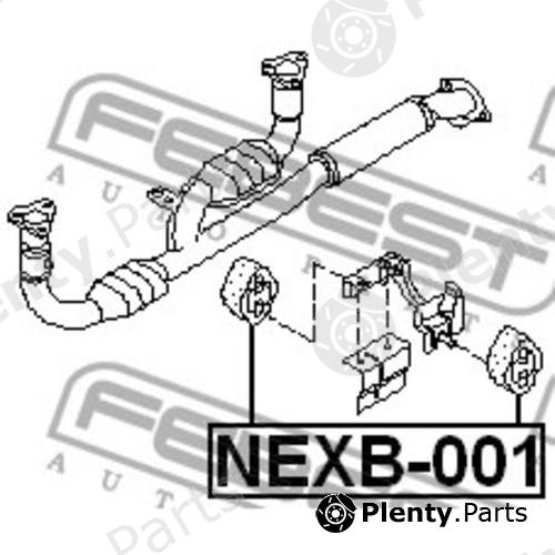  FEBEST part NEXB-001 (NEXB001) Replacement part