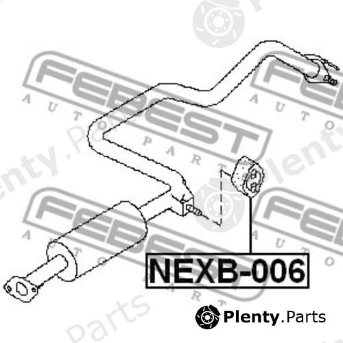  FEBEST part NEXB-006 (NEXB006) Replacement part