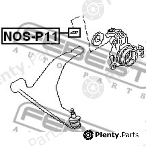  FEBEST part NOSP11 Repair Kit, stub axle