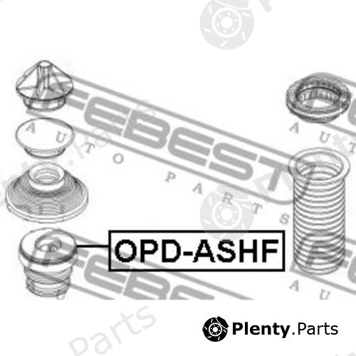  FEBEST part OPD-ASHF (OPDASHF) Shock Absorber
