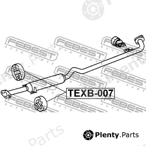  FEBEST part TEXB-007 (TEXB007) Replacement part