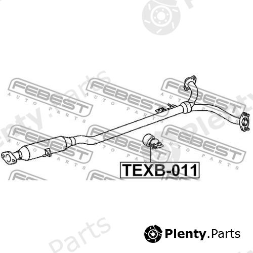  FEBEST part TEXB-011 (TEXB011) Replacement part