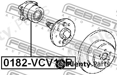  FEBEST part 0182VCV10R Wheel Bearing Kit