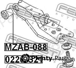  FEBEST part 0220S21 Ball Joint
