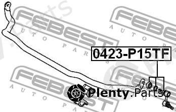  FEBEST part 0423P15TF Rod/Strut, stabiliser