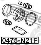  FEBEST part 0475N21F Repair Kit, brake caliper