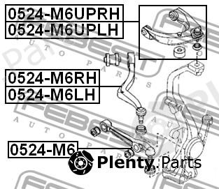  FEBEST part 0524-M6LH (0524M6LH) Track Control Arm