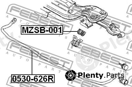  FEBEST part 0530626R Stabiliser Set