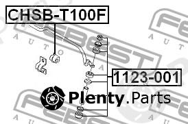  FEBEST part 1123-001 (1123001) Rod/Strut, stabiliser