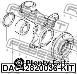  FEBEST part DAC42820036KIT Wheel Bearing