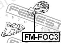  FEBEST part FMFOC3 Engine Mounting