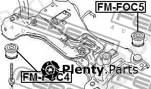  FEBEST part FMFOC5 Mounting, axle beam