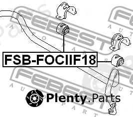  FEBEST part FSBFOCIIF18 Stabiliser Mounting