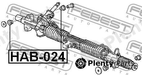  FEBEST part HAB024 Replacement part