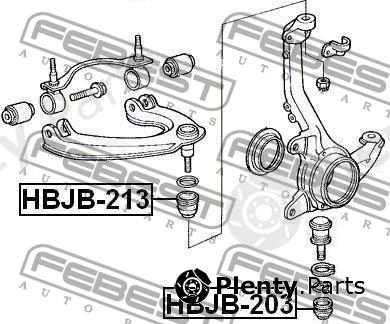  FEBEST part HBJB203 Repair Kit, ball joint