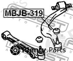  FEBEST part MBJB-319 (MBJB319) Replacement part
