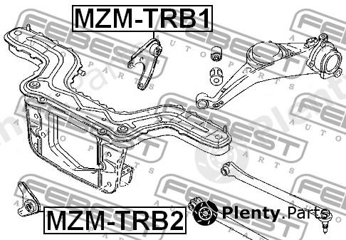  FEBEST part MZMTRB2 Mounting, differential