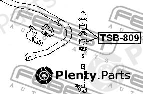  FEBEST part TSB809 Tie Bar Bush