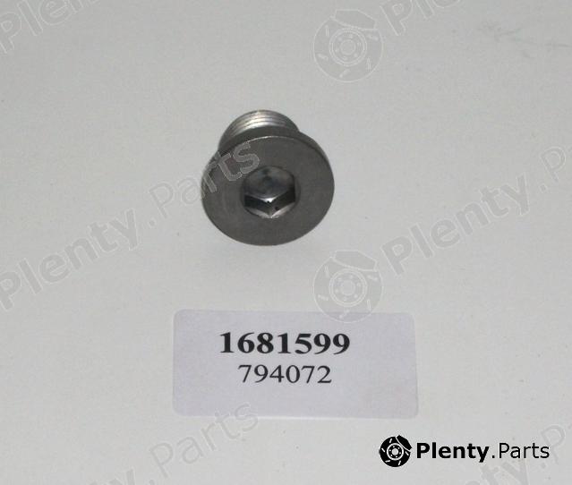 Genuine FORD part 1681599 Oil Drain Plug, oil pan