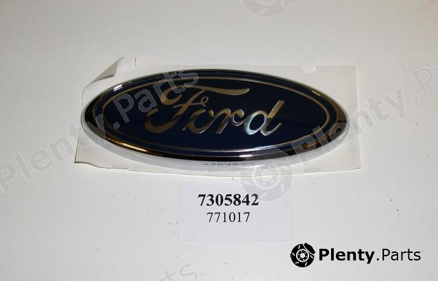 Genuine FORD part 7305842 Radiator Emblem