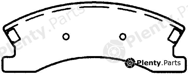 BENDIX part MKD945 Brake Pad Set, disc brake