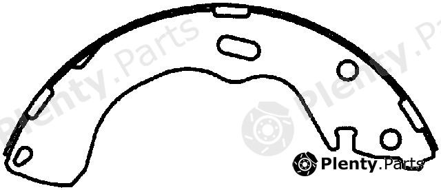  BENDIX part RS760 Brake Shoe Set