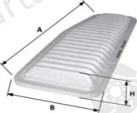  GOODWILL part AG304ECO Air Filter