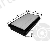  GOODWILL part AG507 Air Filter