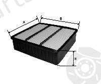  GOODWILL part AG511 Air Filter